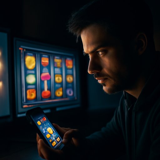 2777bat slot reels on mobile screen